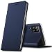 Produktbild Verco Handyhülle für Samsung Galaxy A12, Samsung M12 Premium Handy Flip Cover für Samsung A12/M12 Hülle [integr. Magnet] Book Case PU Leder Tasche, Blau