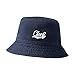 Bucket Hat for Men Women Chef Embroidered Washed Cotton Unisex Bucket Hats (Navy,7 1/2)