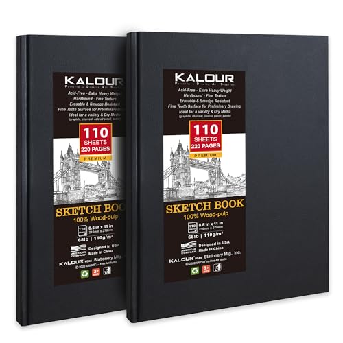 Carnet de croquis A4 pour dessiner à la maison et peindre en voyage