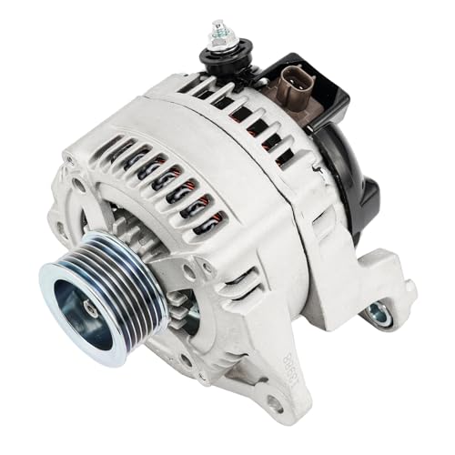 Image of KAX Alternator Fit for Dodge Ram 1500 2003-2006 5.7L, for Dodge Ram 2500 2003-2006 5.7L, Ram 3500 2003-2006 5.7L, Durango 2004-2006 5.7L for 13988N 12V 160Amp CW S7 7-Groove Pulley | Fits 2004-2006 Dodge Durango V8 5.7L, 2003-2006 Dodge Ram 2500 V8 5.7L, Replacement OE 13988N