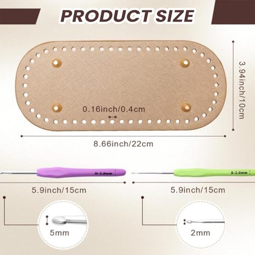 Kit de bolso de tejer para regalar a aficionados del ganchillo 5