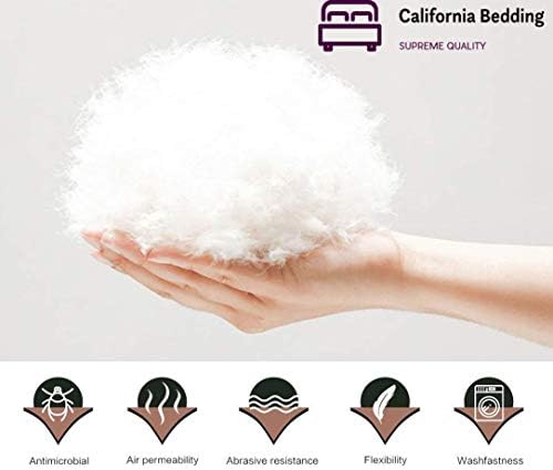 Miniatura 3 de Edredón plisado para todas las estaciones, tamaño King de Alaska, 132 x 120 pulgadas, relleno de edredón extra grande con 8 pestañas en las