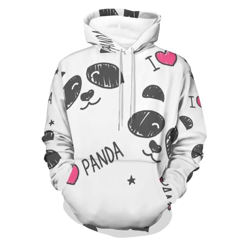Pull pour Homme Femme UMENG sweat panda mignon et réconfortant pour vos moments de détente S