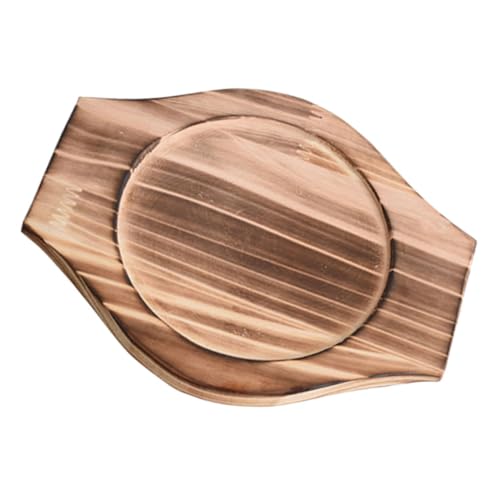 Cabilock Estera del Cuenco Posavasos De Corcho para Tazones Cúpula Bol Tapete De Cuenco De Piedra Cuenco Decorativo Agarradera Resistente Tazón De Mármol Campana De Cristal De Madera