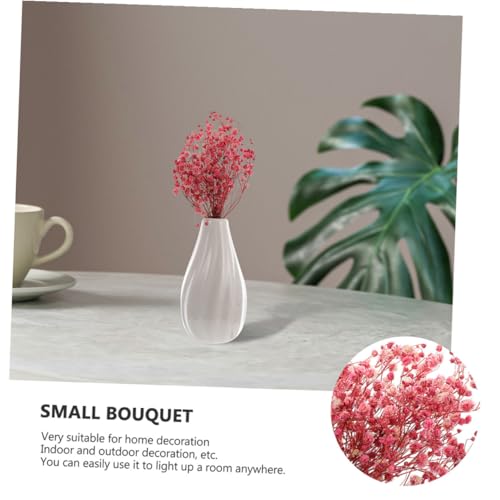 Ramo de 6 flores secas naturales Babys Breath Happyyami miniatura 5
