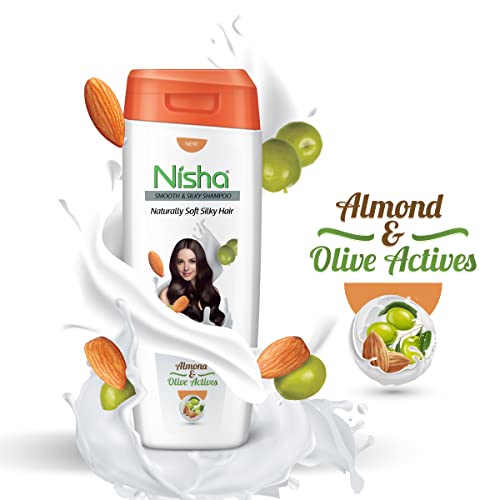 Image of Nisha Smooth Naturally Soft Silky Hair Shampoo, 80 ML