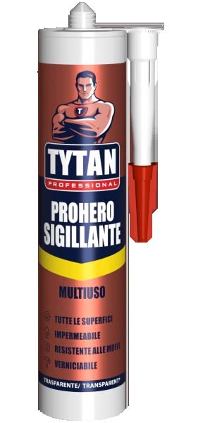 Selena srl - tytan professional prohero sigillante 280 ml trasparente - 190973