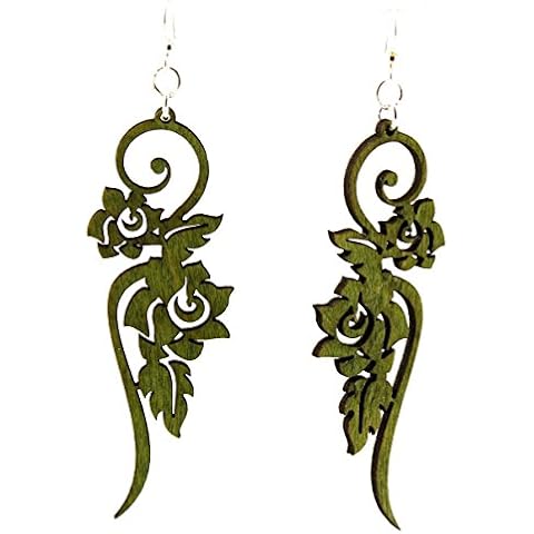 Long Flower Earrings Cover