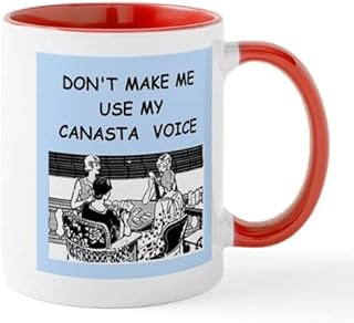 CafePress Canasta Mug Ceramic Coffee Mug, Tea Cup 11 oz