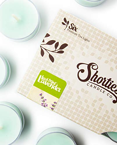 Shortie'S Candle Company 34209 Iced Mint Lavender Premium Tealight Candles thumb #3