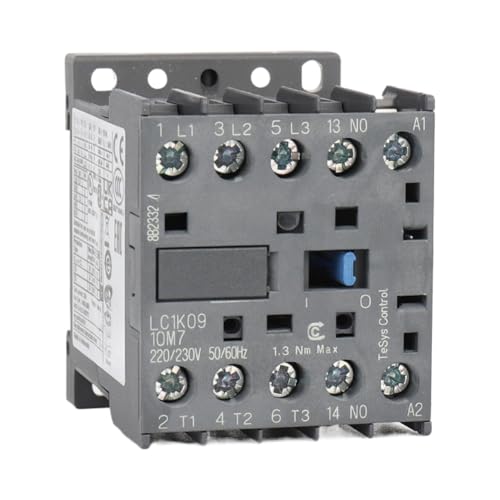 Contacteur LC1K0910M7 évite la surchauffe des moteurs en 220V