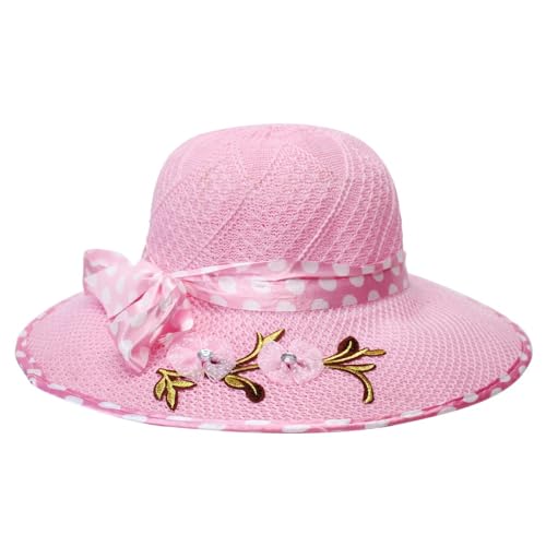 EKAN Foldable Travel Beach Sun Hat for Girls and Women