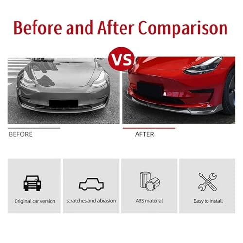 Diffuseur avant Tesla Model 3 pour sublimer vos trajets quotidiens - 5