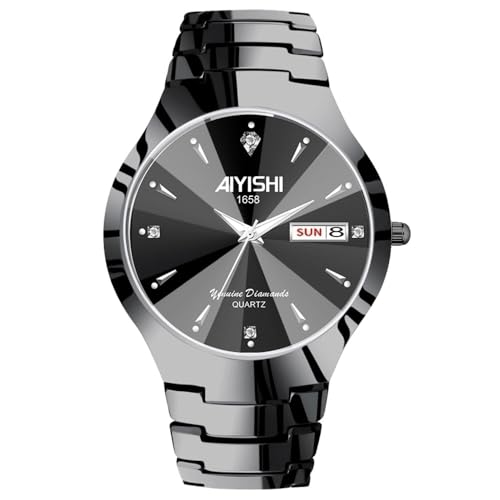 Montre homme luxe acier noir : en finir avec les montres fragiles