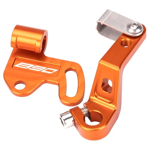 Levier d'embrayage moto 890 Duke anti fatigue commande à câble souple orange
