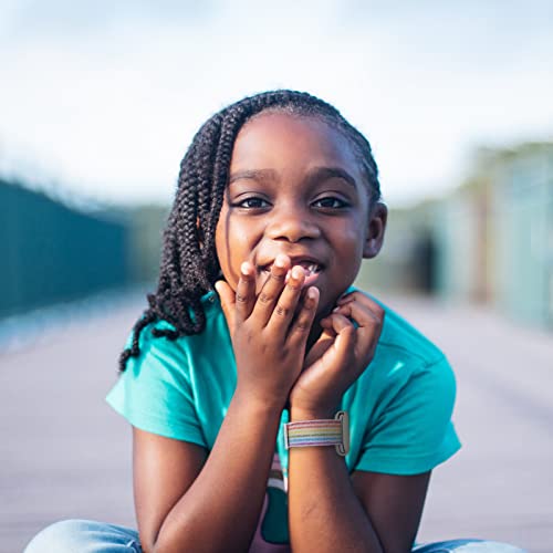 Nylon Sport Band For Kids Apple Watch Bands, Designed For Boy Girl Women Small Wrists Watch Bands, Compatible With Iwatch Series 7/6/5/4/3/2/1/Se 38/40 41/42/44/45Mm (38/40/41Mm, Rainbow) #TOP5