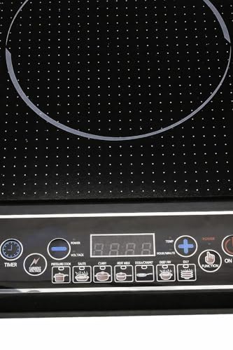 Image of Pegion rapido|prime|engnite| Induction Cooktop, 1800 Watt, Black, with Timer and Multiple Cooking Functions