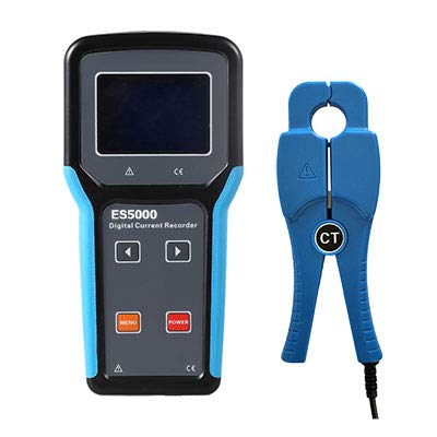 MeterTo Digital Clamp Ammeter ES5000 Clamp Current Recorder