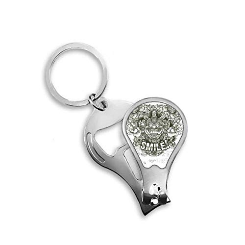 Coupe-ongles monstre style chinois acier durable DIYthinker