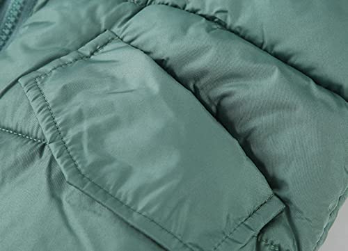 Jaqueta quente de inverno para bebês meninos e meninas casaco xadrez com capuz acolchoado dinossauro
