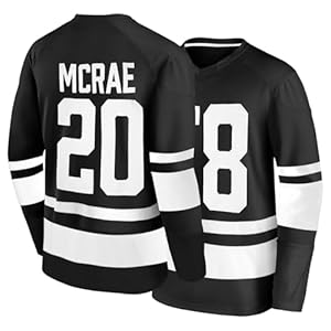 Tate #20 Unisex Ice Hockey Practice Jersey Exclusive Tater Tots Shirt | Exquisite Embroidery, Fusion of Music and Sports