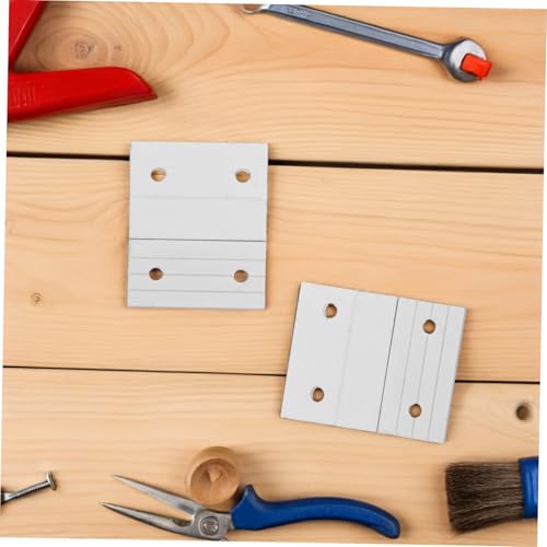 Image of DOITOOL French Cleat Picture Hanger Kit Metal Z Clip Wall Mounting Bracket for Artwork Mirrors Cabinets Sturdy Panel Structure for Secure and Use Heavy Duty Hanging Hardware