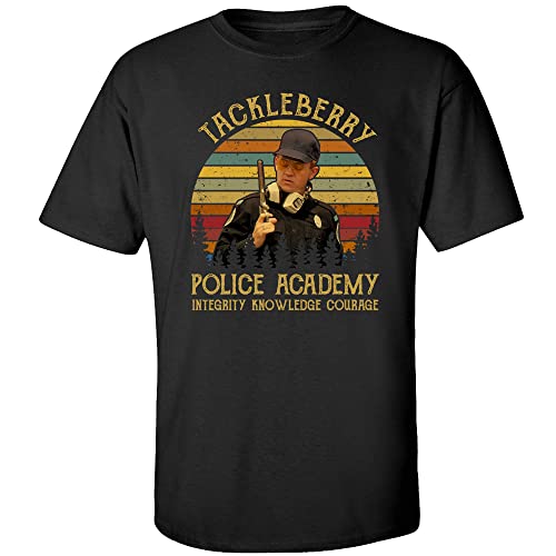 Tackleberry Police Academy Tshirt, Movie TV Shows Character's Quotes Vintage Tshirt, Casual Style Unisex Hooded Crewneck Shirt Gift for Men Women