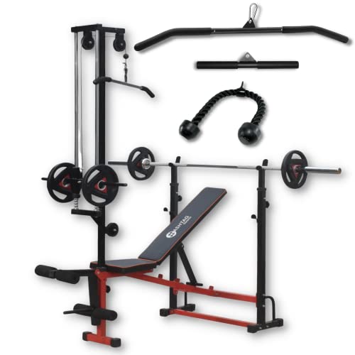 HASHTAG FITNESS All Adjustable multipurpose home gym bench press