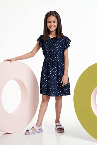 Image of A.T.U.N. All Things Uber nice Girl's Polyester Fit & Flare Dress