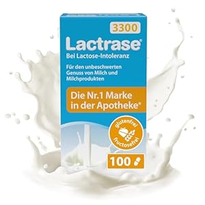 Lactrase 3300 Lactase Kapseln – 100 Stück