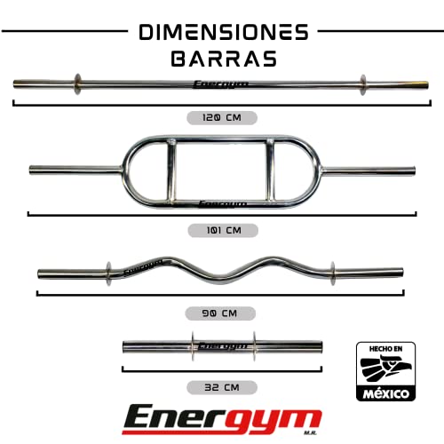 Gimpack, Sports barra pesas Marca Energym (3)