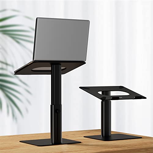 Besign Lsx6 Computer Holder Stand, Ergonomic Adjustable Notebook Riser For Standing Work, Compatible With Air, Pro, Dell, Hp, Lenovo More 10-14" Laptops, Black #TOP1