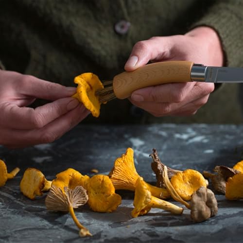 mabouteille.fr Couteau champignon N°08 - Couteau a graver avec Texte & Logo pour la cueillette des morilles, cèpes, chanterelles… [ Couteau champignon personnalisé ] – vue 3