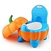 JYDZSW Kids Potty Baby Potty Training Toilet Seat Draagbare babypotten Kinderpot Cartoon pompoen kinderen toiletpot Auto…