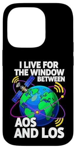 Ham Radio Satellite AOS LOS Acquisition Signal Design �X�}�z�P�[�X iPhone 14 Pro �p