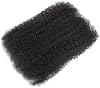 Cabello humano Afro Kinkys a granel - 100% cabello humano real para mini twist, trenzas, extensiones de locs y crochet, 16 pulgadas 50g 4c Kinky Curly, paquetes de cabello natural Afro a granel para dreadlocks 6