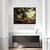 Road to Emmaus by Robert Zund Canvas Wall Decor Art Painting Prints on Modern Posters Prints Artwork for Living Room, Bathroom,Bedroom,Home (8x10inch,Unframed) #1
