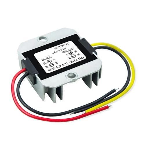 Abaisseur de tension Buck robuste en aluminium 24W max CC/CC - 4
