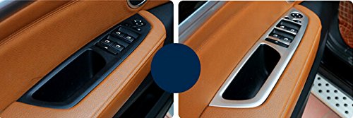 Yuzhongtian (Left Hand Drive Only) For Bmw X5 E70 2007-2013 Inner Accessories Trim Window Switch Panel Button Cover Stainless Steel Matte 4Pcs 2008-2013 #TOP5
