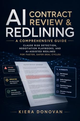 AI Contract Review & Redlining: A Comprehensive Guide: Clause Risk Detection, Negotiation Playbooks, and AI-Assisted Redlines for Faster, Safer Deal Cycles
