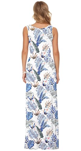 Image of AUSELILY Women's Classic Sleeveless Loose Plain Casual Long Maxi Dresses for Women 2026