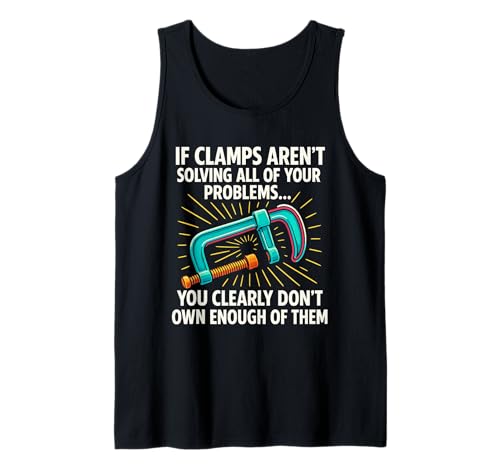 You Clearly Don't Own Enough of Them Woodworking Carpenter Tank Top