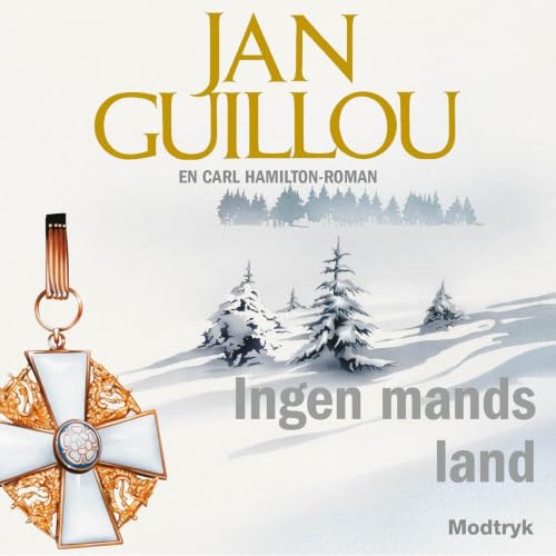 Diseño de la portada del título Ingen mands land