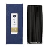 Asayu Japan Incense Sticks with Low Smoke for Morning or Evening Meditation, Relax or Yoga, Made in