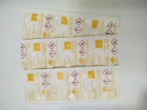 Pastillas para POTABILIZAR Agua (30 Unidades)