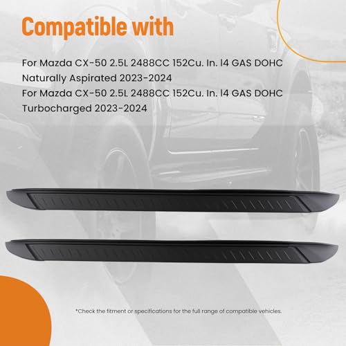 Estribos laterales para Mazda CX-50 2023-2024, 2 piezas miniatura 2