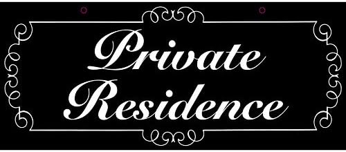 PRIVATE RESIDENCE SIGN