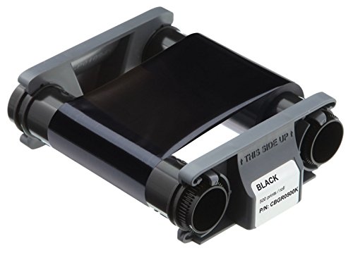Preisvergleich Produktbild Evolis Badgy Farbband schwarz für 500 Kartenseiten [ CBGR0500K ]