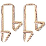 CABODYALS 1 Box 2 Teiliges Set Mit Tragegurten Für Yogamatten Verstellbarer Halterung Rollschuhleine Schultergurten Farbenfroh Wiederverwendbar Ski Tragegurt Mit Breitem Jacquardgesticktem Griff Trage