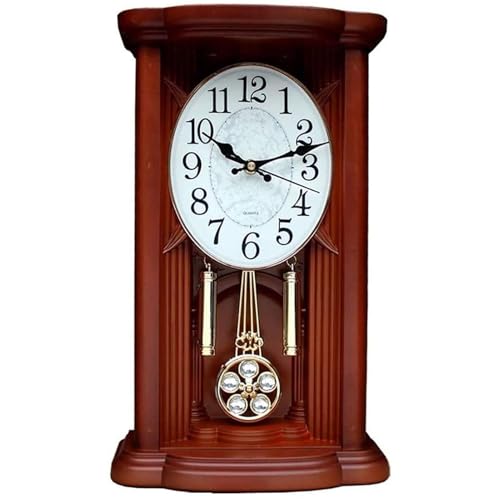 La Mejor Selección de Relojes de chimenea . 46 KRODEAIR Reloj de péndulo, Relojes de repisa Vintage para Sala de Estar, Relojes de repisa con Pilas para Sala de Estar, Oficina, hogar, Reloj de Chimenea, Relojes de Chimenea de...